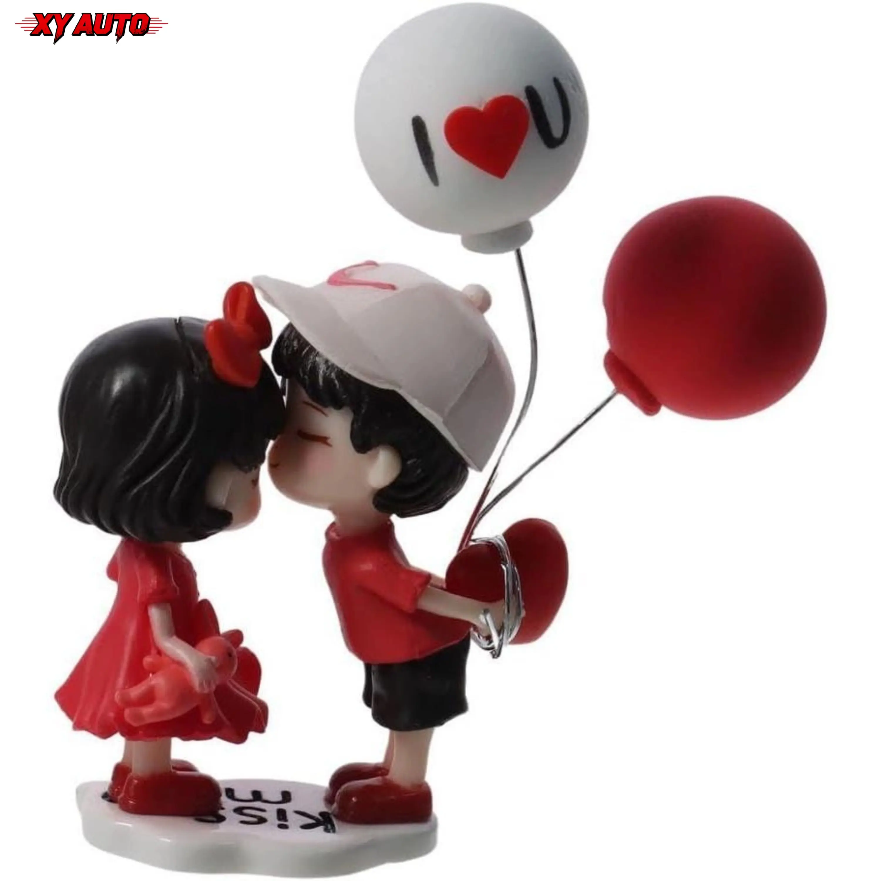 Couple Ornaments - Cute Cartoon Couples Action, Car Interior Accessories for Cars, Birthday Gifts