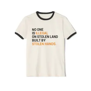Stolen Land Ringer Tee