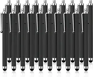 20 Pack Stylus Pen,Stylus Pen for Touchscreen High Precision and Sensitivity for Everyday Writing/Drawing,Universal Stylus Compatible with Touch Screens,Black