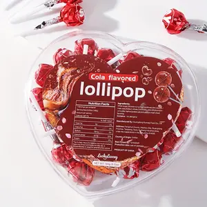 Tasty Cola Flavored Lollipops, Independently Packaged Bulk Hard Candy, Party Candies And Snacks, Independent packaging,  preferred gift for gifting, Father's Day gift, Valentine's Day gift