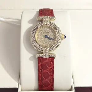 Cartier  R12509 Alloy/jade/diamond/gemstone, etc Quartz Watches C13626061506 0703 SZTK-Allison