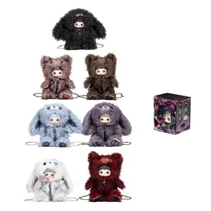 TOP TOY MayMei Rebel Doll Backpack-Themed Plush Blind Box, Ultra-Soft Edgy Cute Collectibles, Backpack/Key Charm, Perfect Valentine's Day & New Year Gift for Kawaii Lovers Blindbags Random Surprise Set