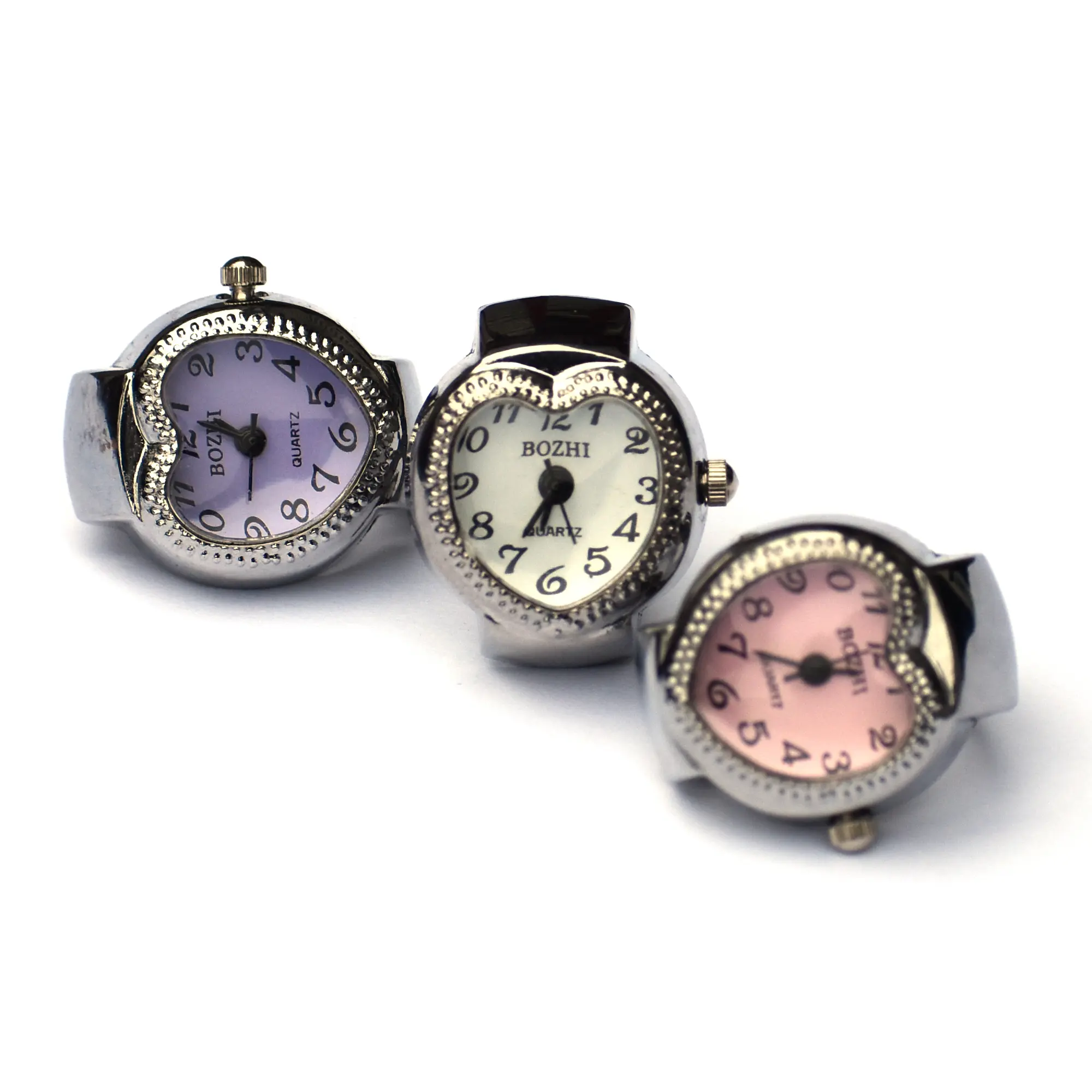 Heart Watch Ring for Women | Adjustable Finger Clock | Y2K Aesthetic Cute Gift for Girlfriend