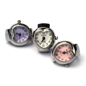 Heart Watch Ring for Women | Adjustable Finger Clock | Y2K Aesthetic Cute Gift for Girlfriend