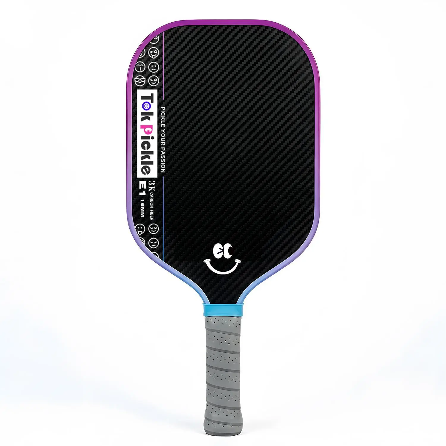 TOK PICKLE Pickleball Paddles - T700 Carbon Fiber, 16mm Honeycomb Core, T700 Spin Boost, Power Meets Control, Large Sweet Spot, Professional P1/E1 Options, Unisex Adults, Mother's Day Gift