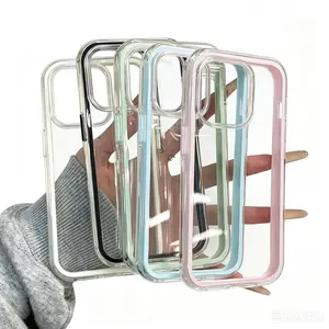 Phone Case for IP 11/12/13/14/15/16/17, XR, Plus, Pro Max - Trendy Vibrant IMD Transparent Design, Shockproof Drop & Scratch Protection, Flexible Premium TPU Material