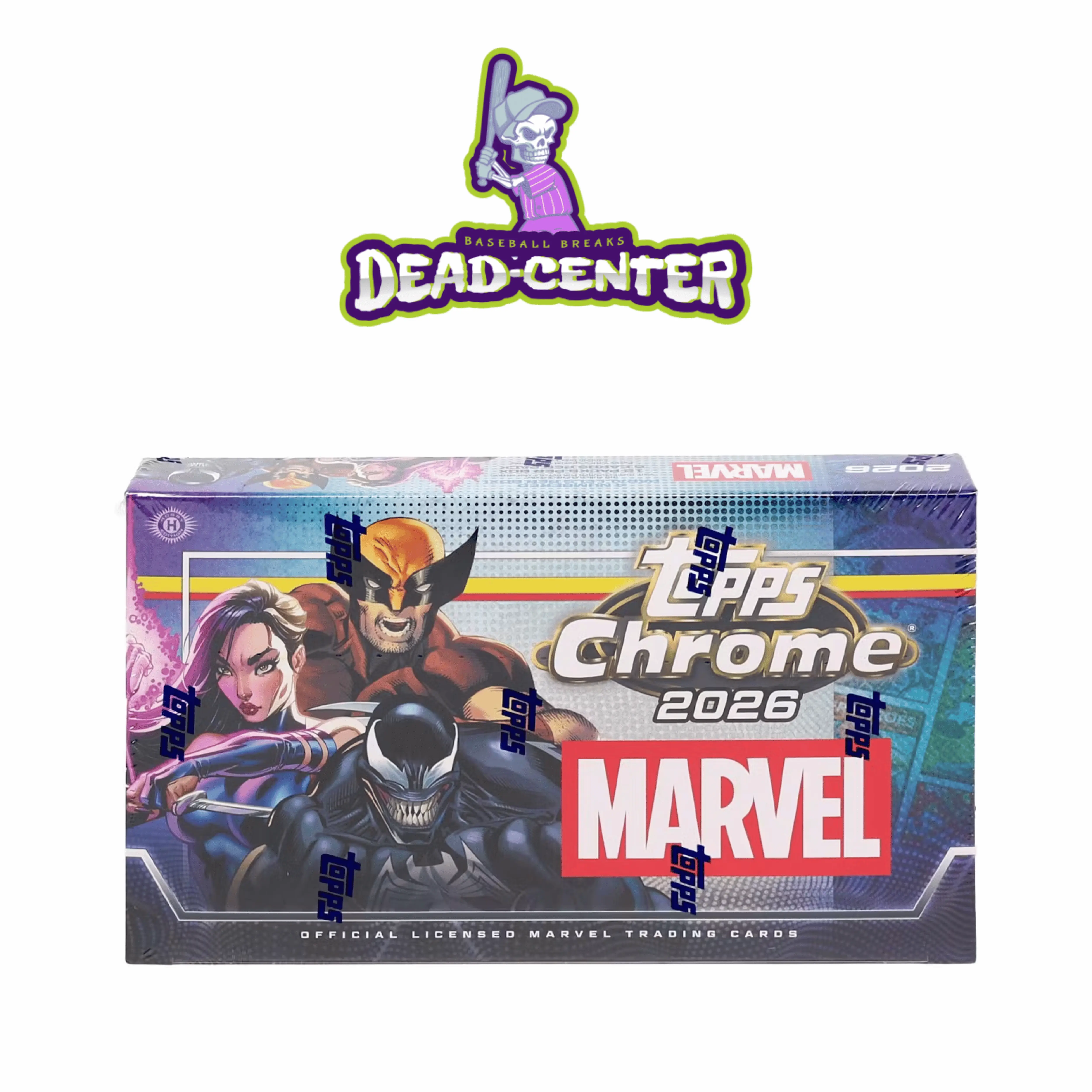2026 Topps Chrome Marvel Hobby Box
