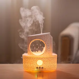 New product Jingyue water drop humidifier household large fog desktop essential oil aromatherapy machine night light wireless remote control Aromatic