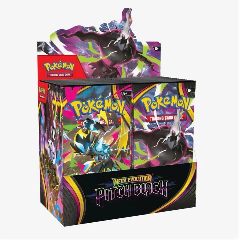 Pitch Black Booster Box - Pokemon ME05 (Live Rip)