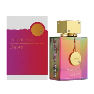 Armaf Club De Nuit Untold for Unisex Eau de Parfum Spray, 3.6 Ounce