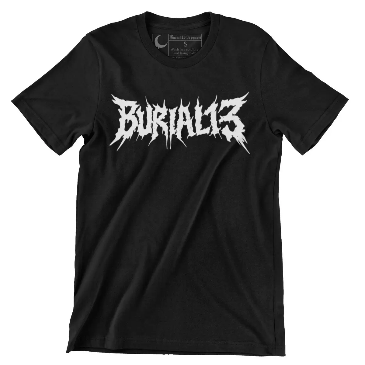 Burial 13 Apparel: Logo Tee for Men's Casual Wear