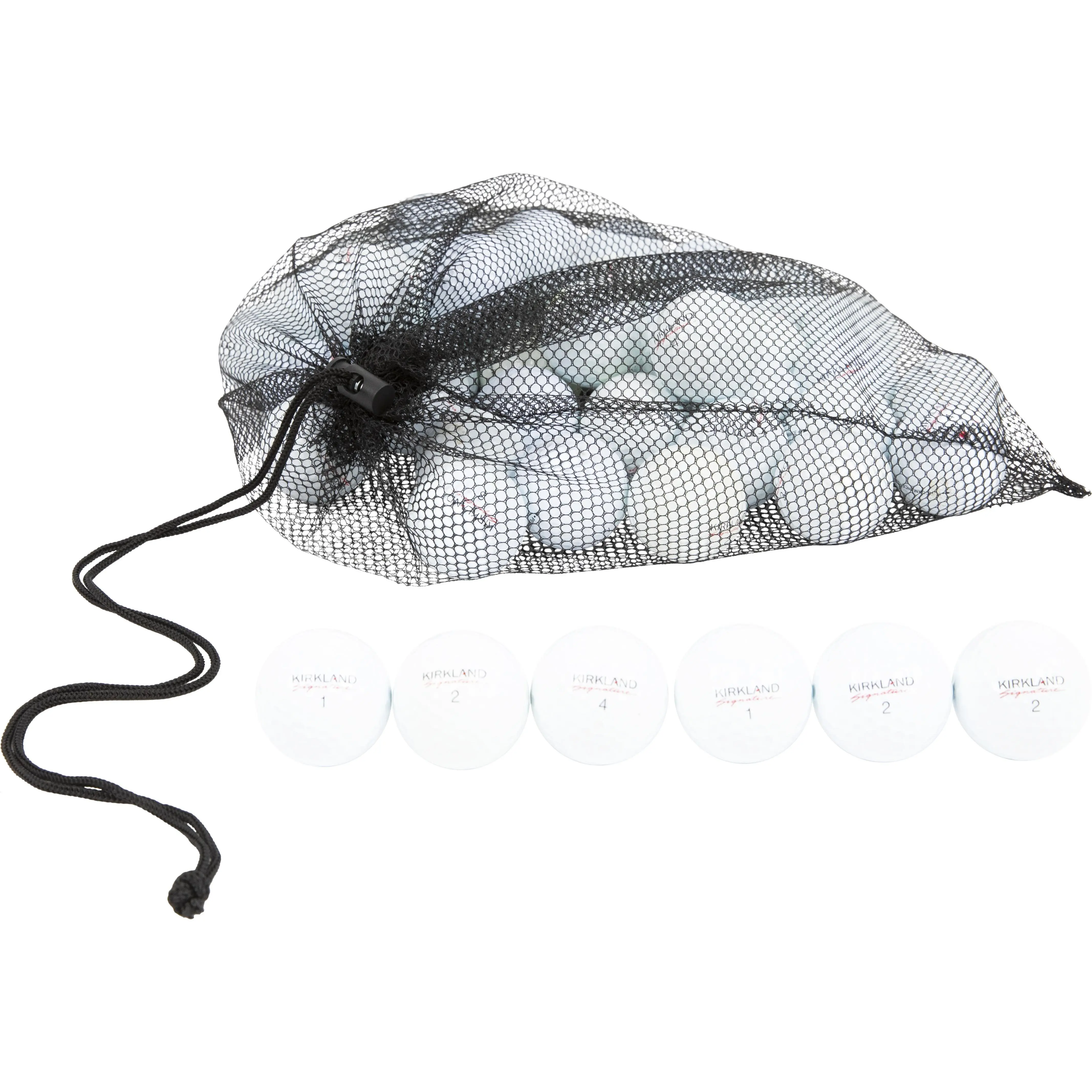 Kirkland Signature 48 Golf Balls Mesh Bag Kirkland Signature 48 Golf Balls Mesh Bag