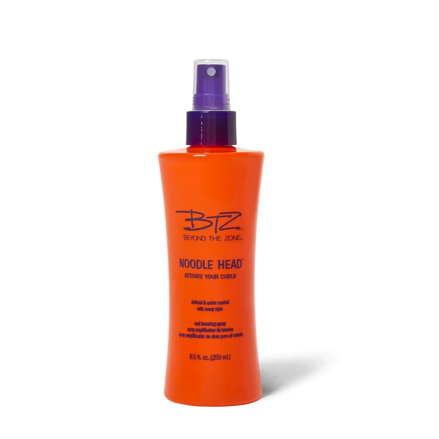 Beyond The Zone Noodle Head Curl Boosting Spray, 8.5 Fl Oz, Light Hold, Sulfate Free, Defines and Enhances Curls, Curly Hair Product, Haircare