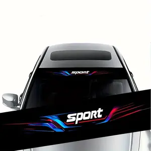 Car B-pillar Sticker, Car Front Windshield Sticker, Universal Car Sticker, Waterproof & Scratch Resistant Car Decal, Car Vehicle Decoration for Audi, Honda, Mitsubishi, Ford, Volkswagen, BMW, Opel, Citroen