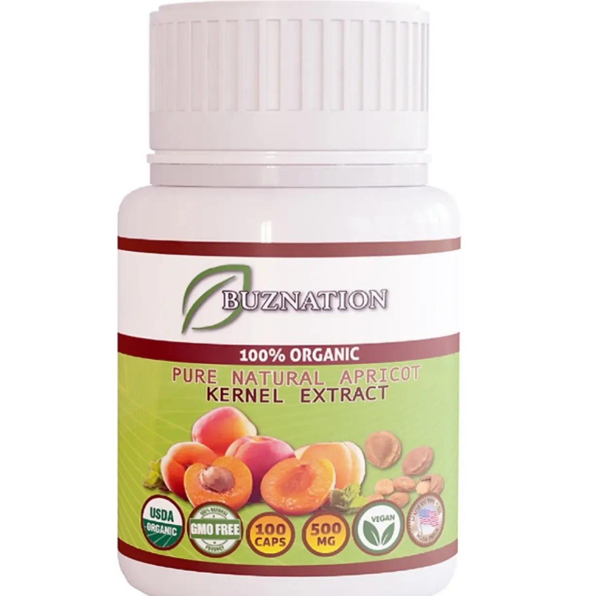 APRICOT KERNEL B17 EXTRACT 500MG 100 CAPSULES