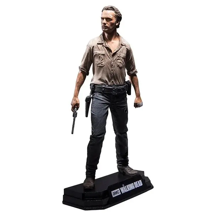 10cm The Walking Dead Season 8 Rick Grimes Daryl Dixon Negan Hot Action figure toys collection doll Christmas gift with box