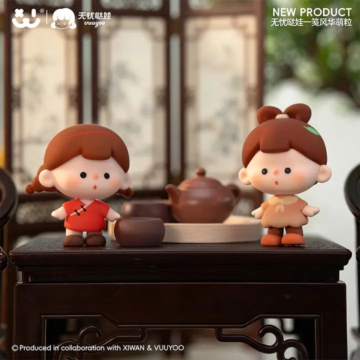 AMLLS-Vuuyoo A Scroll Of Elegance Series Collectible Figures Sealed Blind Box