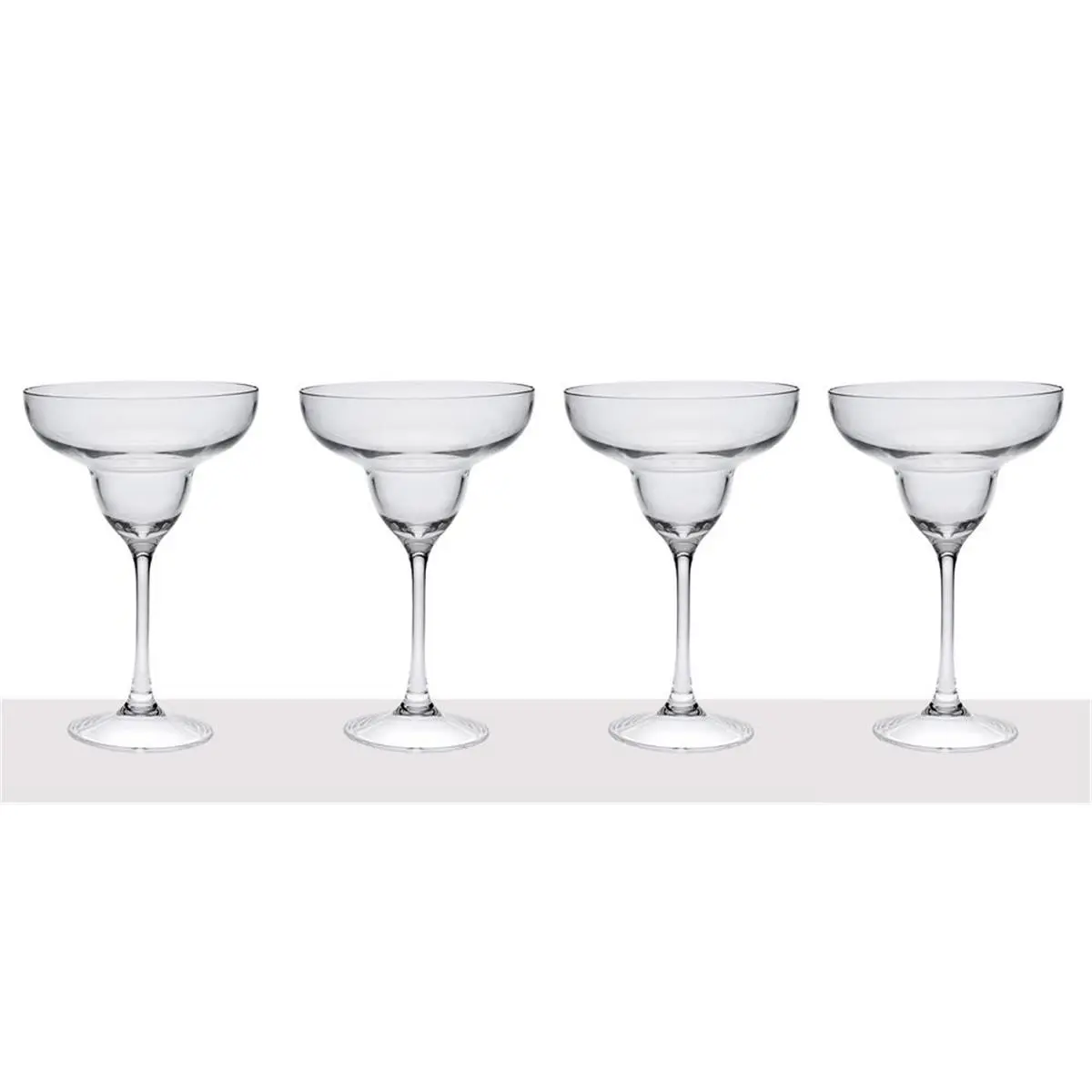Plastic Unbreakable Tritan Margarita Glasses - 10 oz, Set of 4