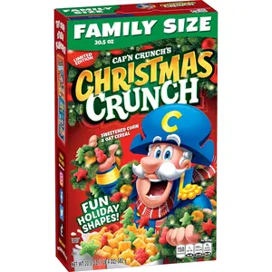 Cereal Limited Edition Christmas Crunch, 20.5oz Box