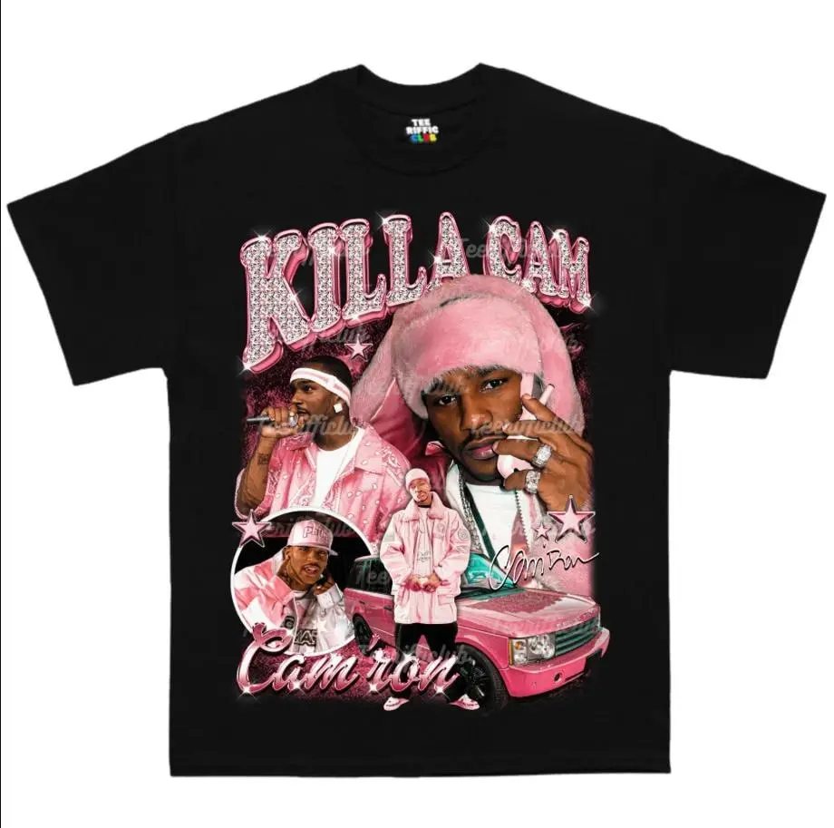 Killa Cam Cam'ron T-Shirt, hip Hop Rap Tee Vintage Swag Y2k Shirt, Retro Bootleg, Unisex Crewneck Sweatshirts & TShirts