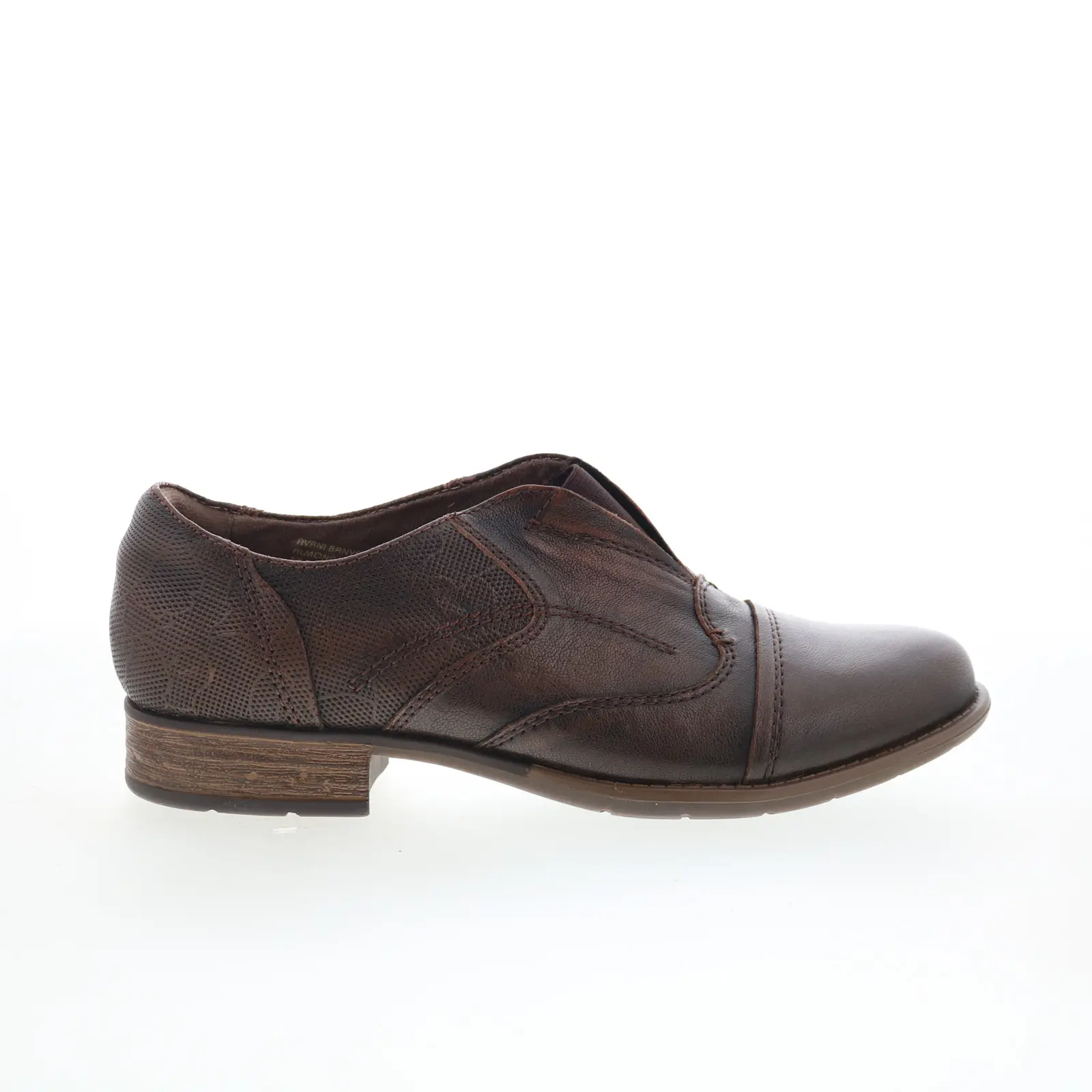Earth Banyan BANYAN Womens Brown Leather Loafer Flats Shoes