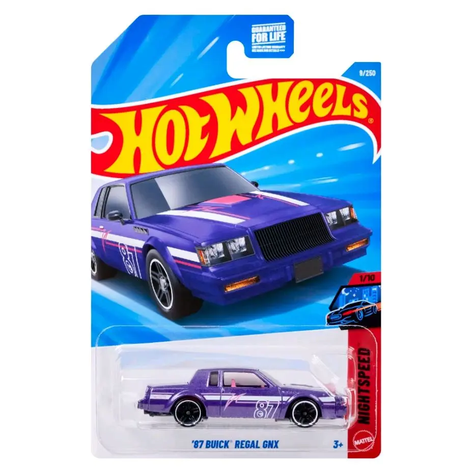 Hot Wheels 2026 87' Buick Regal GNX Treasure Hunt Series Collectible Model Die-Cast Vehicle with Distinctive Design, Car Model Replica Diecast Toys for Fans, Die Cast Vehicles