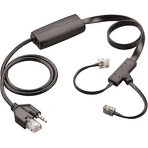 Plantronics PLNAPC43 Electronic Hook Switch Cable - Black