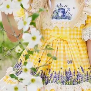 Lavender Gingham and  Print - so sweet!