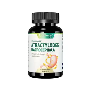 Cunkore Atractylodes Macrocephala Gastric Balance Compound Aid - 90 Tablets with NSF Certification for Stomach Health Support & Nausea Relief - Healthcare