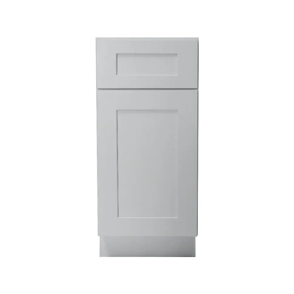 White Shaker Base Cabinet - Ready to Assemble, Ideal for Kitchen, Laundry,and Bathroom Storage- Different Size for Options