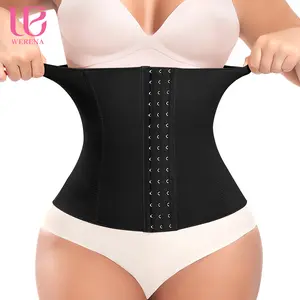 WERENA Women's Waist Trainer Corset Shapewear Tummy Control Girdle Waist Cincher Seamless Postpartum Belly Band Compression Womenswear