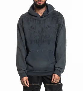 Affliction Men's Hoodie Winged Up Pullover 