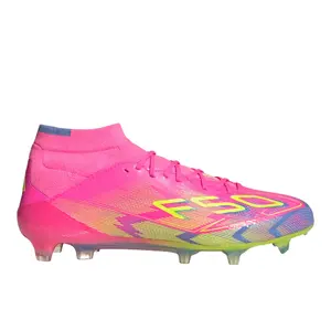 adidas Womens F50 Elite Firm Ground Mid Soccer Cleats - Pink adidas Womens F50 Elite Firm Ground Mid Soccer Cleats - Pink