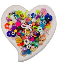 All Things Spacers Mixed Accent Beads for Beadable Pens Jewelry & DIY Crafts Assorted Colors and Designs