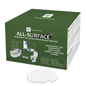 32Oz White Ceramic Tub and Tile Paint Refinishing Kit - DIY Bathroom Wall Paint, Odorless, Baby Safe, 7 Tools Included, Easy Application, Durable & Long Lasting