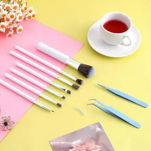 9 Pcs Cake Brush Baking Decorative Brush Professional Dessert Dyeing Brush Suitable for Chocolate Biscuits Containing Paste Tool Kitchen Accessories Suitable for DIY Baking Enthusiasts Kitchen Accessories