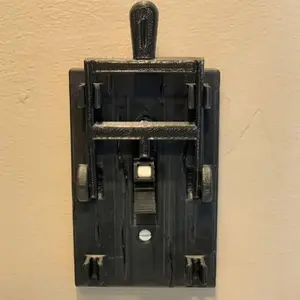Vintage Style Light Switch Cover, 3D Printed Light Switch Cover, Decorative Light Switch Cover for Home & Horror Movie Prop, Home Decor