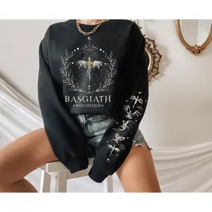 Fourth Wing Sweatshirt T Shirt Hoodie, Violet Sorrengail, Xaden Riorson, Iron Flame, the Empyrean Series, Fourth Wing Book, Basgiath War College