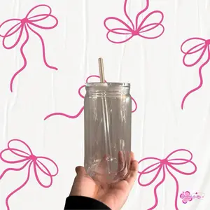 16oz acrylic snow globe