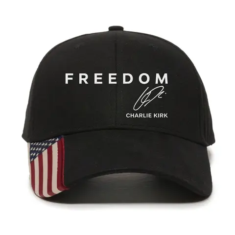 Freedom Embroidered Premium Quality Adjustable Snapback Hat