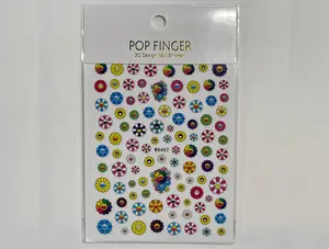 Smiling Flowers Stickers