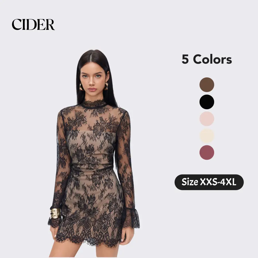 black lace dress cider - TikTok Shop black lace dress cider - TikTok Shop