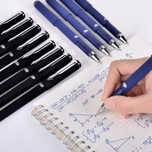 & Blue Ink Ballpoint Pen, Smooth Writing, No Bleeding Ink, 0.7mm Carbon Fiber Nib, Ideal for School, Office, Drawing, Best Gift, Art Supplies