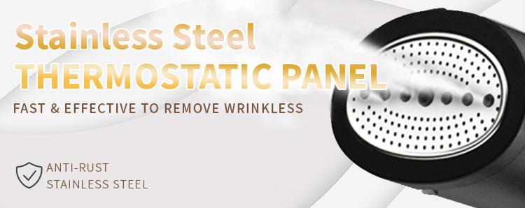 GUMK Clothes Steamer, Handheld Garment Steamer, 15s Fast Heat-up, Remove Wrinkles Quickly, for Travel, 300ml Removable Water Tank appliances clothes