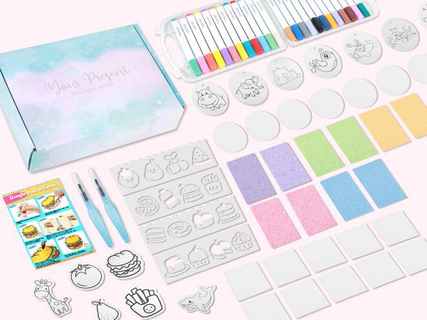 Kids Learning & Sensory Art Kit - Magic 3D Fluffy Foam Paper, 48 Sheets, 24 Markers & Water Pens for 3D Texture Play, Creative Educational Gift Kids Learning & Sensory Art Kit - Magic 3D Fluffy Foam Paper, 48 Sheets, 24 Markers & Water Pens for 3D Texture Play, Creative Educational Gift