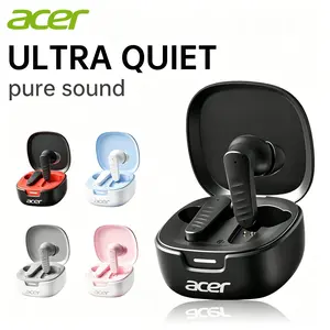 acer Premium Wireless Earbuds, Spatial Audio with Surround Sound, Long Battery Life, Smart Call Noise Cancellation, Low Latency for Gaming/TV, Type-C Fast Charging, earbuds wireless headphones bluetooth audifonos bluetooth   Sync Game Headset Headphone