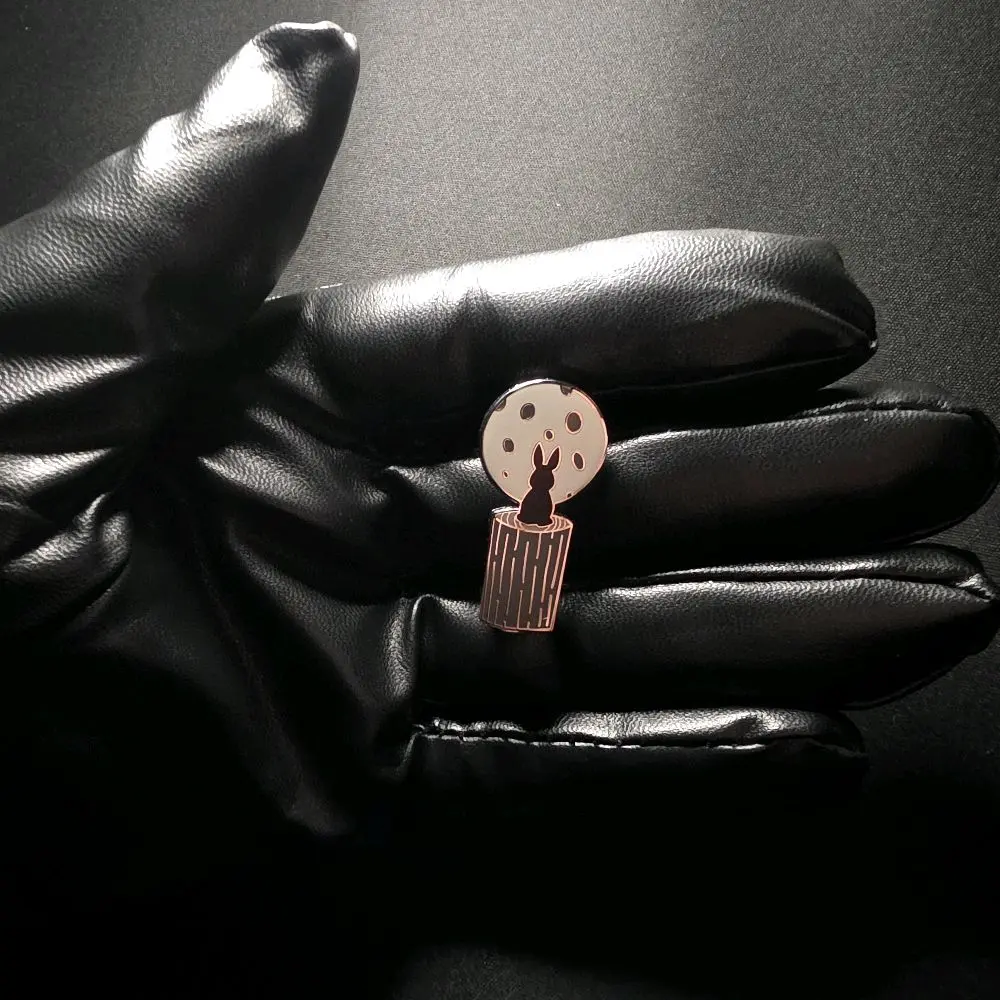 Luna Rabbit Business Pin - Stylish & Durable Accessory for everyday uses.