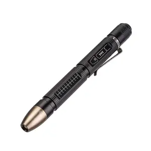 Weltool M6-Dr "Golden-Eyed Tiger Cub" No-Glare Medical Penlight – 3000K Warm White LED | Lightweight Waterproof Flashlight with Clip - Portable Pocket Light for Doctors, Optometrists & Clinical Examination Use