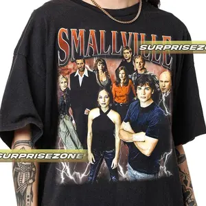 Smallville 2001 ‧ Drama Series Unisex Softstyle Vintage Shirt, Gift For Woman and Man Unisex T-Shirt