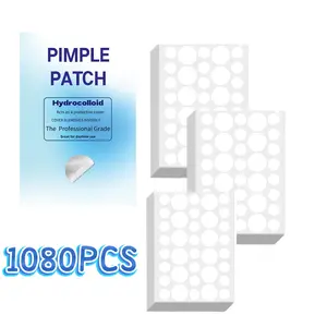 360/720/1080pcs Large Capacity Acne Patches Invisible Concealer Hydrogel Patch Overnight Party Acne Care Student Stockpile First Choice